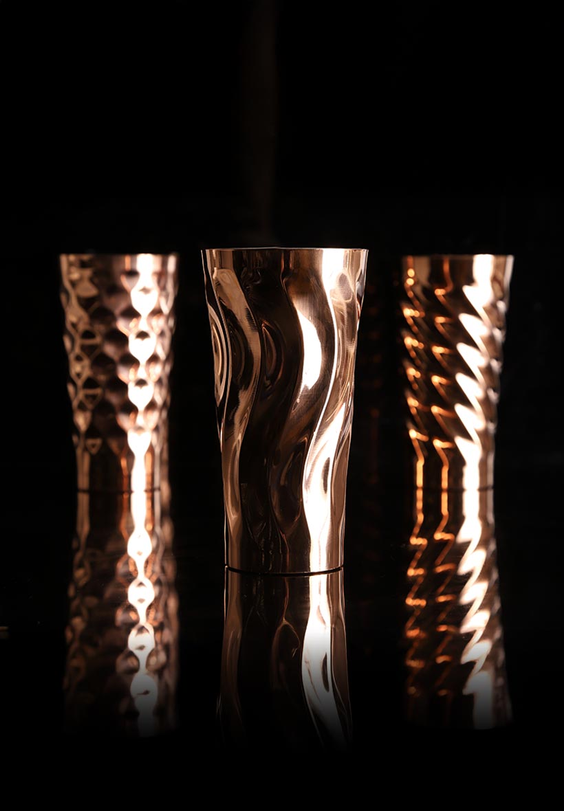 銅のタンブラー Copper Tumbler